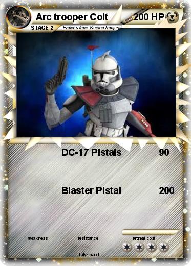 Pokemon Arc trooper Colt
