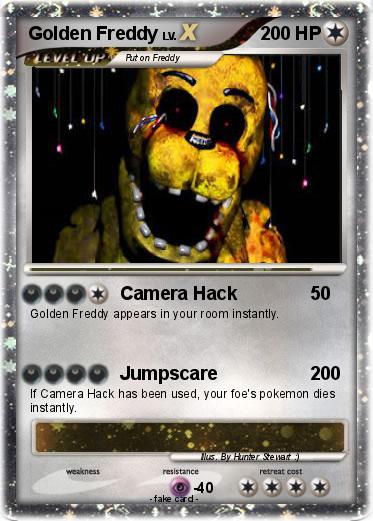 Pokemon Golden Freddy