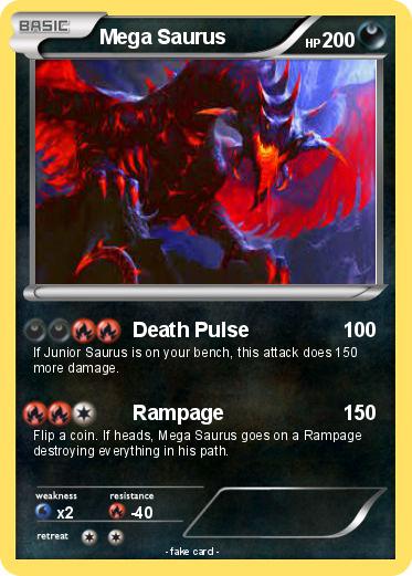 Pokemon Mega Saurus