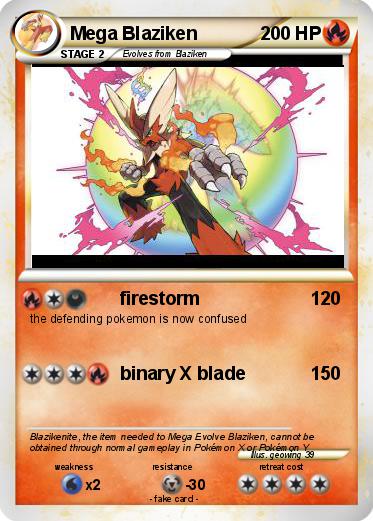 Pokemon Mega Blaziken
