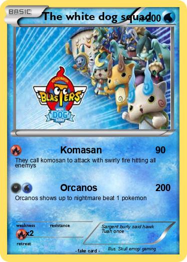 Pokemon The white dog squad