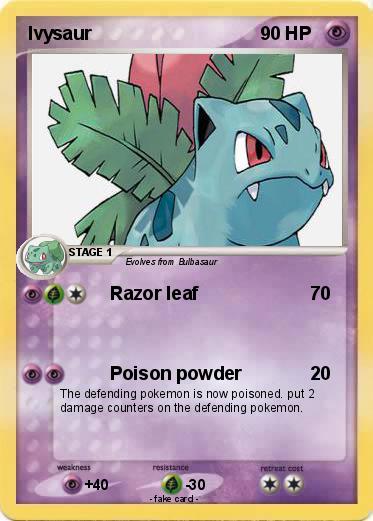 Pokemon Ivysaur