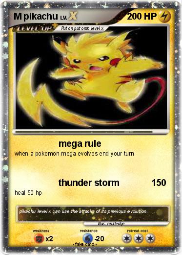 Pokemon M pikachu