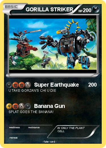 Pokemon GORILLA STRIKER