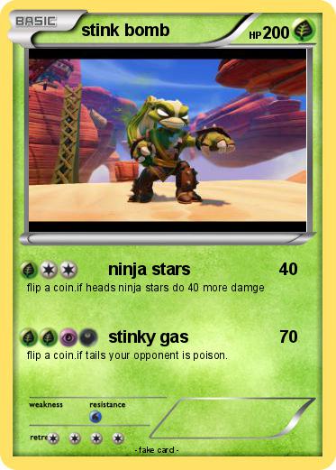 Pokemon stink bomb