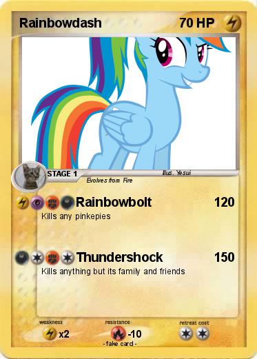 Pokemon Rainbowdash