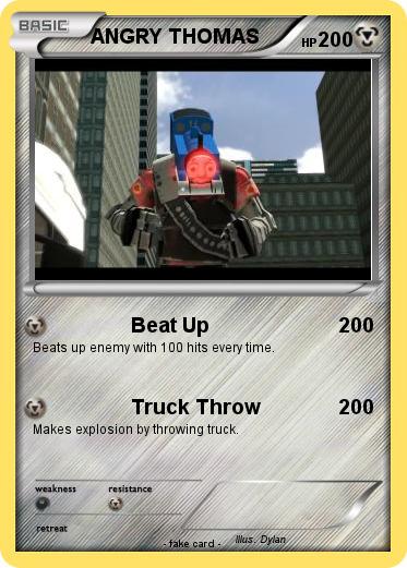 Pokemon ANGRY THOMAS