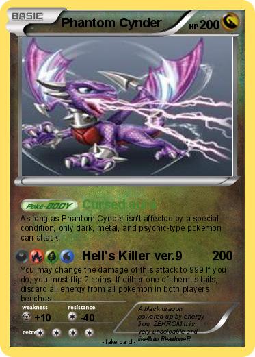 Pokemon Phantom Cynder