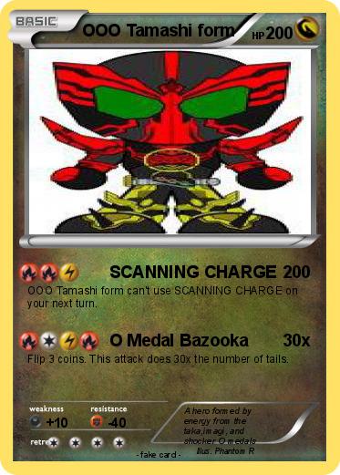 Pokemon OOO Tamashi form