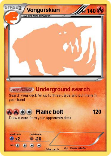 Pokemon Vongorskian