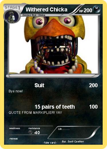 Pokemon Withered Chicka