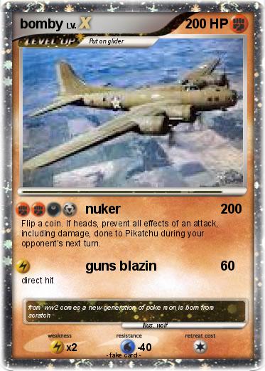 Pokemon bomby