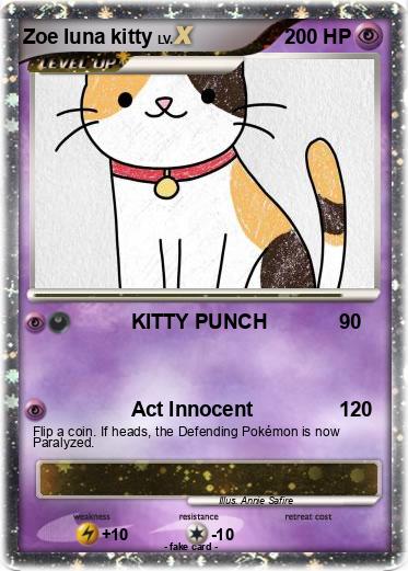 Pokemon Zoe luna kitty