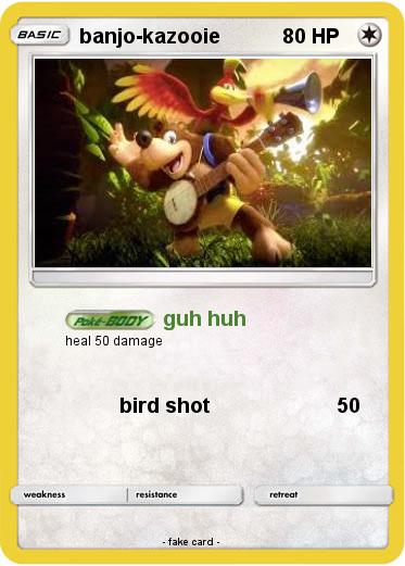 Pokemon banjo-kazooie