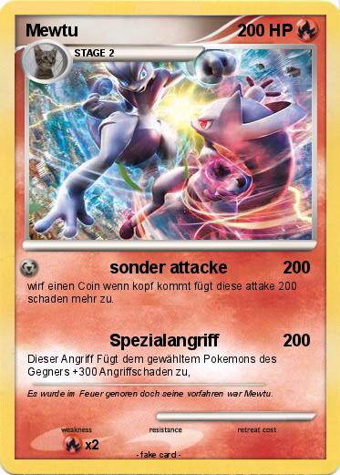 Pokemon Mewtu