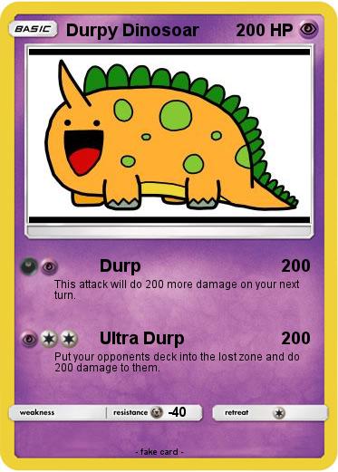 Pokemon Durpy Dinosoar