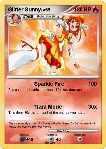 Pokemon Glitter Sunny