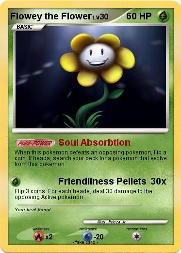 Pokemon Flowey the Flower