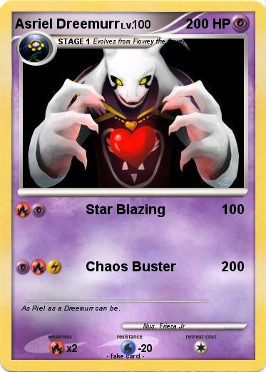 Pokemon Asriel Dreemurr
