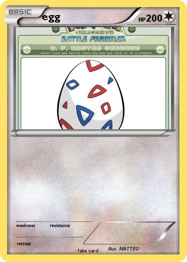 Pokemon egg