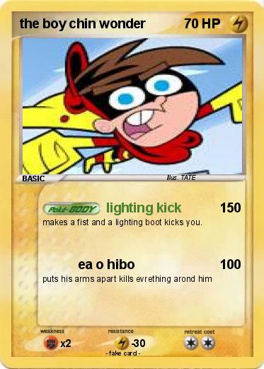 Pokemon the boy chin wonder