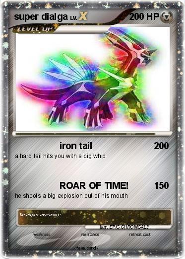 Pokemon super dialga