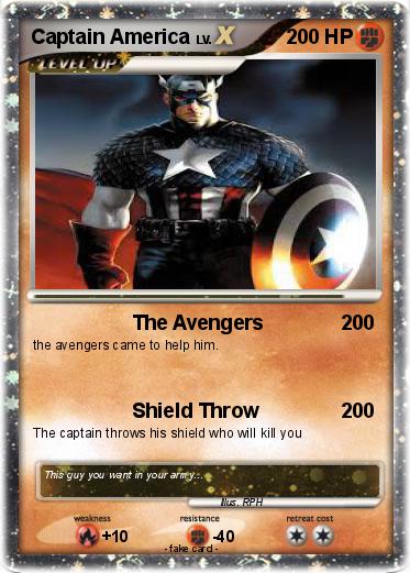 Pokemon Captain America