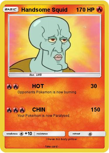 Pokemon Handsome Squid