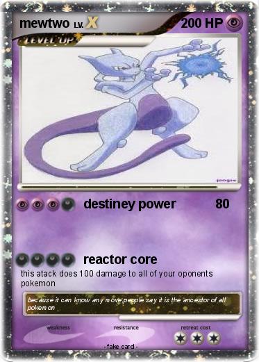 Pokemon mewtwo