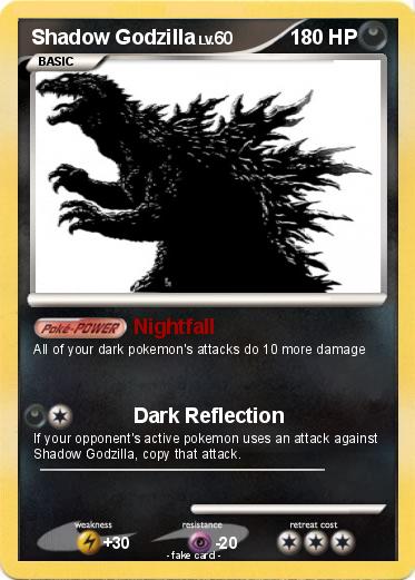 Pokemon Shadow Godzilla