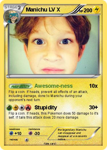 Pokemon Manichu LV X