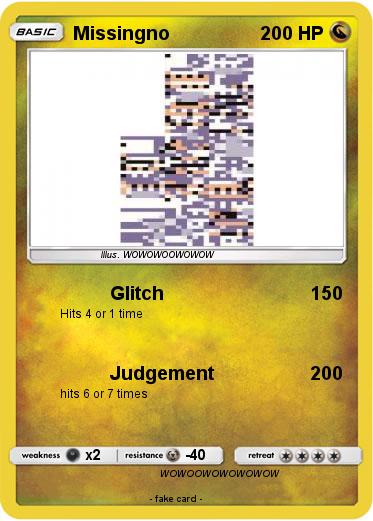 Pokemon Missingno