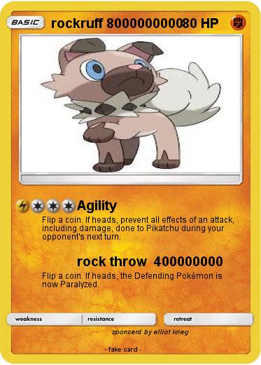 Pokemon rockruff 8000000000