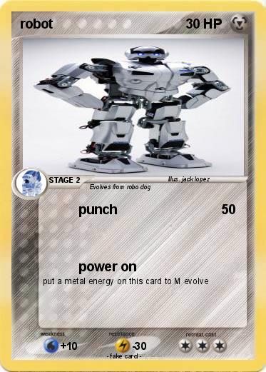Pokemon robot