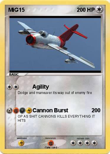 Pokemon MiG15