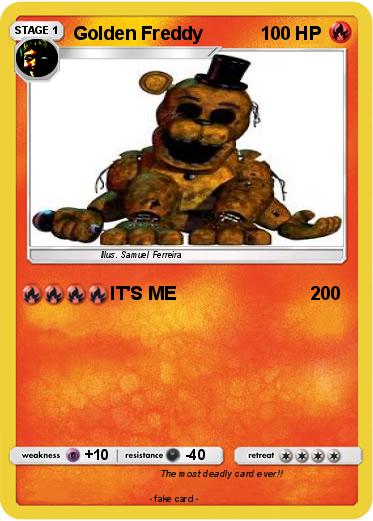 Pokemon Golden Freddy