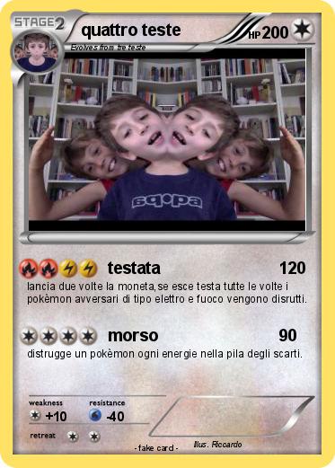 Pokemon quattro teste