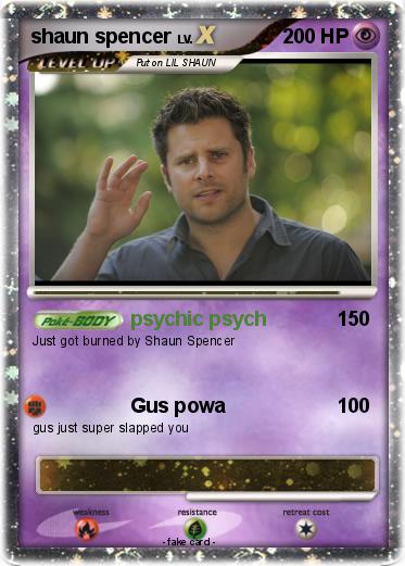 Pokemon shaun spencer