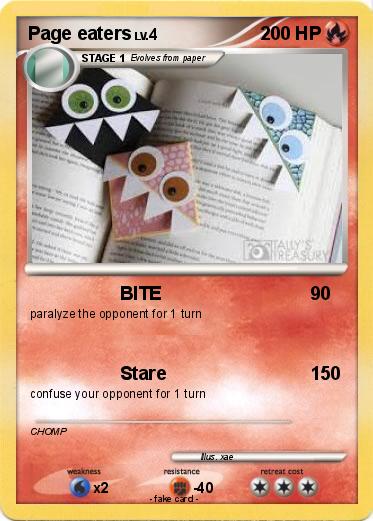 Pokemon Page eaters