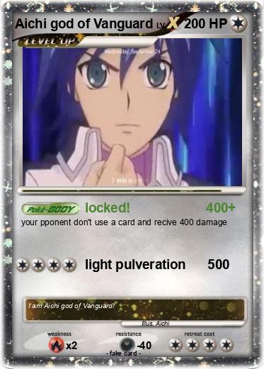 Pokemon Aichi god of Vanguard