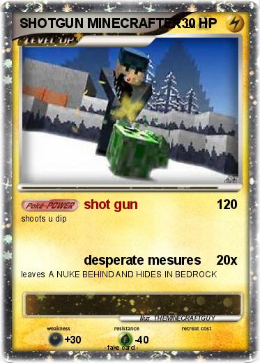 Pokemon SHOTGUN MINECRAFTER