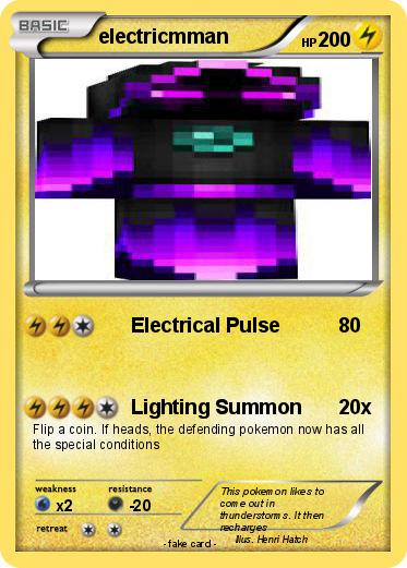 Pokemon electricmman