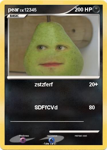 Pokemon pear