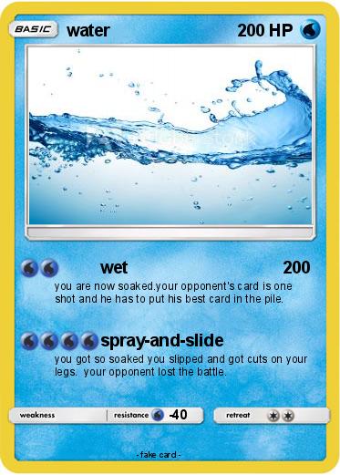 Pokemon water