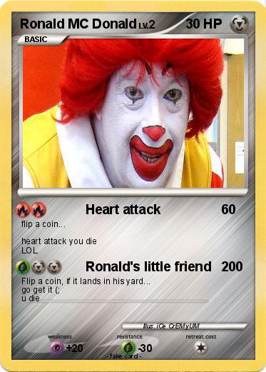 Pokemon Ronald MC Donald