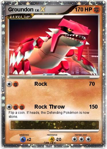 Pokemon Groundon