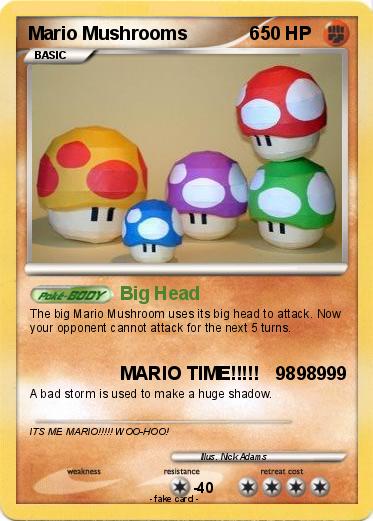 Pokemon Mario Mushrooms            6