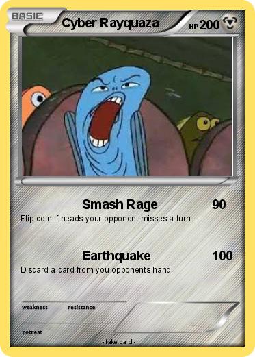 Pokemon Cyber Rayquaza