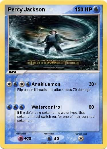 Pokemon Percy Jackson