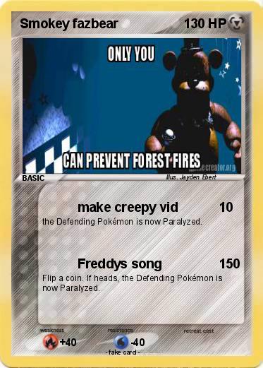 Pokemon Smokey fazbear